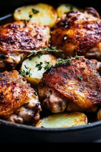 Barefoot Contessa Skillet-Roasted Chicken Thighs And Potatoes Recipe