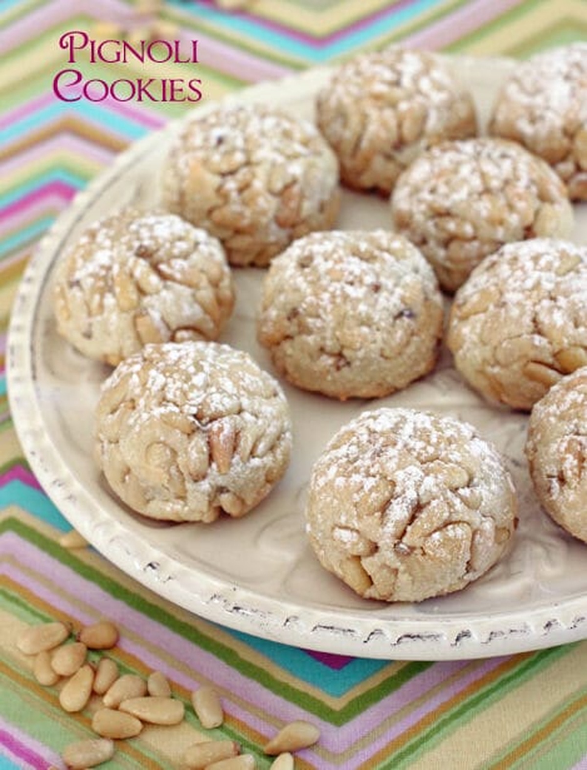 Heavenly Italian Pignoli Cookies Recipe