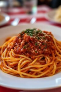 Hearty Spaghetti Recipe