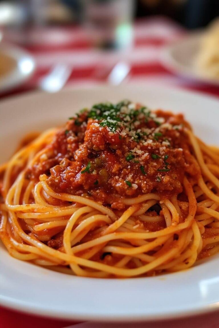 Hearty Spaghetti Recipe