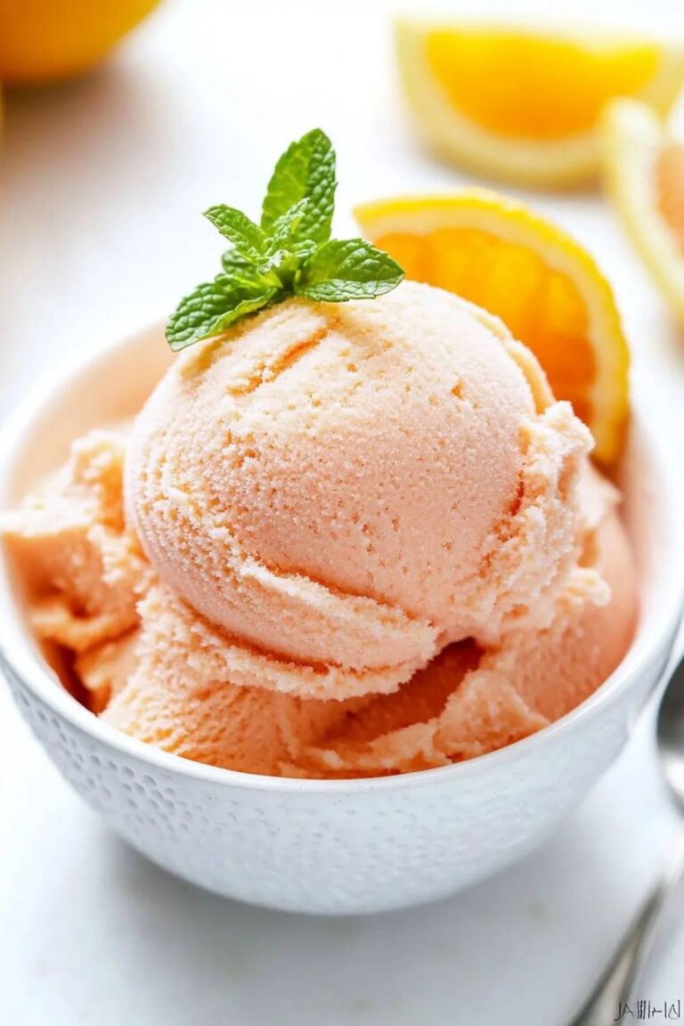 Tangy Low Carb Keto Sherbet Recipe