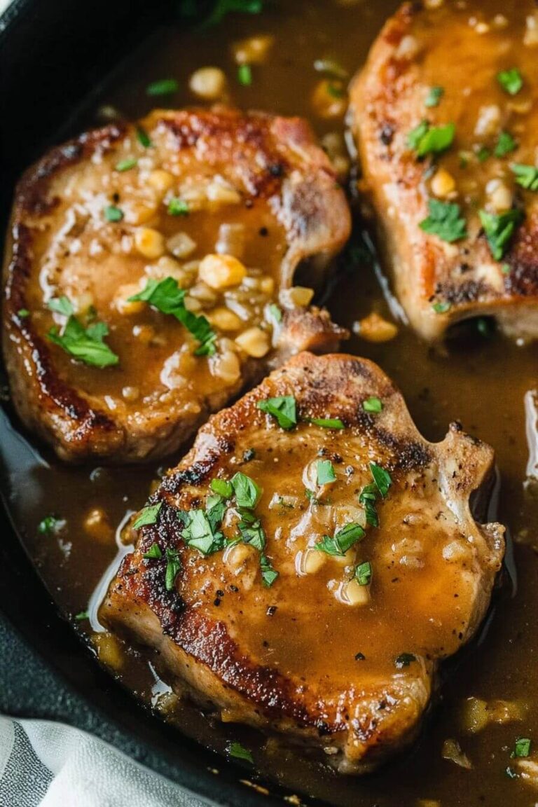 Heavenly Baked Pork Chops Recipe