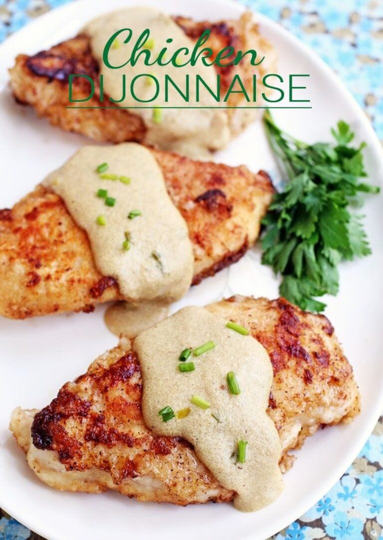 Creamy Chicken Dijonnaise Recipe