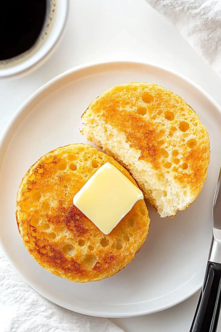 Fluffy Low Carb Keto English Muffin Recipe