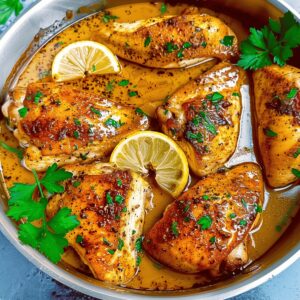 Creamy Garlic Butter Chicken Recipe