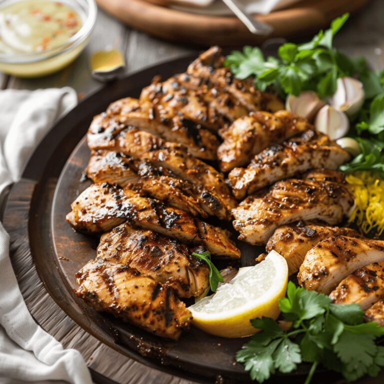 Mouthwatering Grilled Chicken Shawarma Recipe
