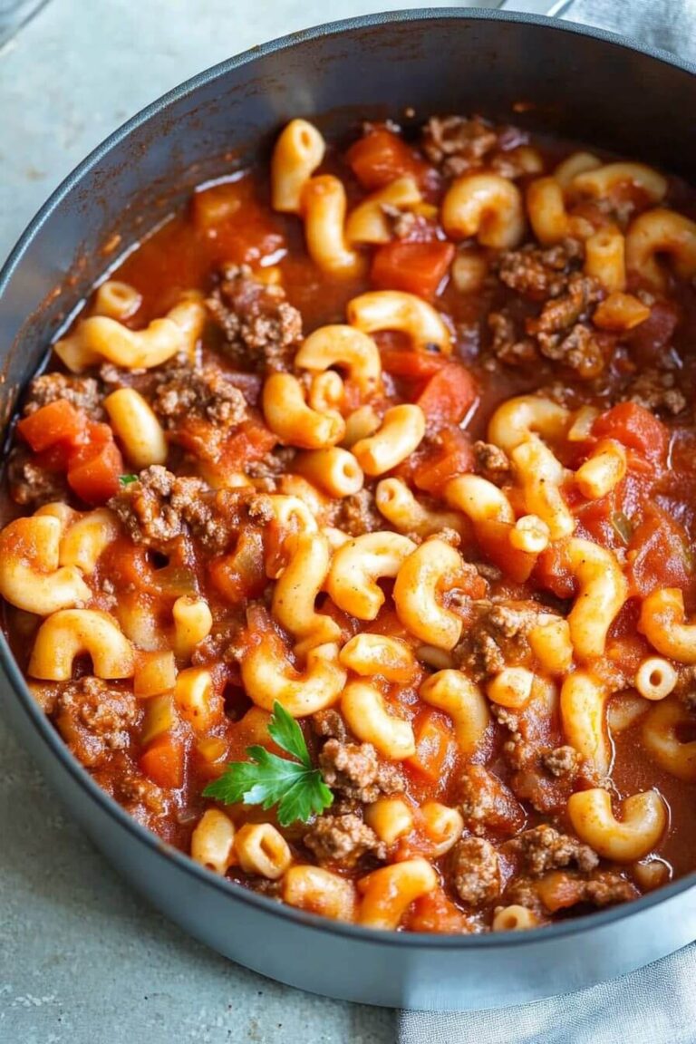 Robust Old Classic Fashioned Goulash Recipe