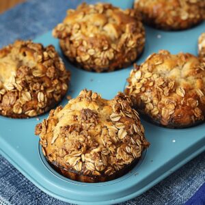 Hearty Oatmeal Banana Muffins Recipe