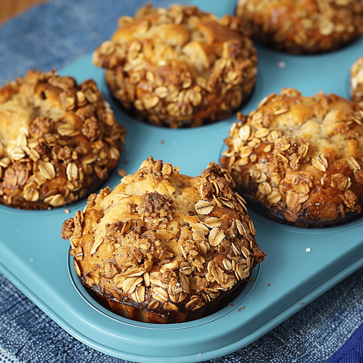 Hearty Oatmeal Banana Muffins Recipe
