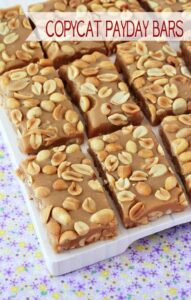 Irresistible Copycat Payday Candy Bars Recipe