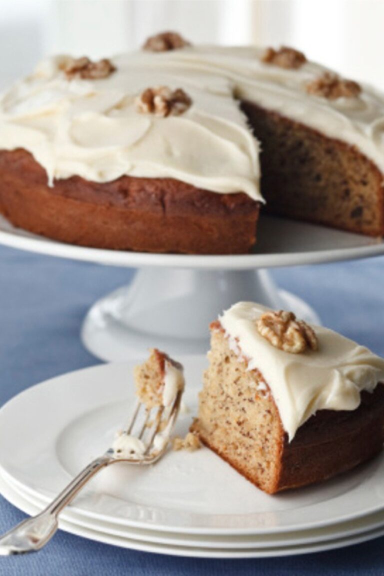 Ina Garten Old-Fashioned Banana Cake Recipe