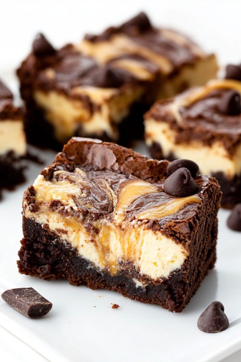 Fudgy Keto Cheesecake Brownies Recipe