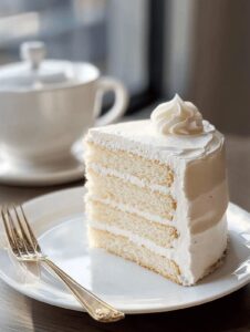 Heavenly White Snack Cake Recipe