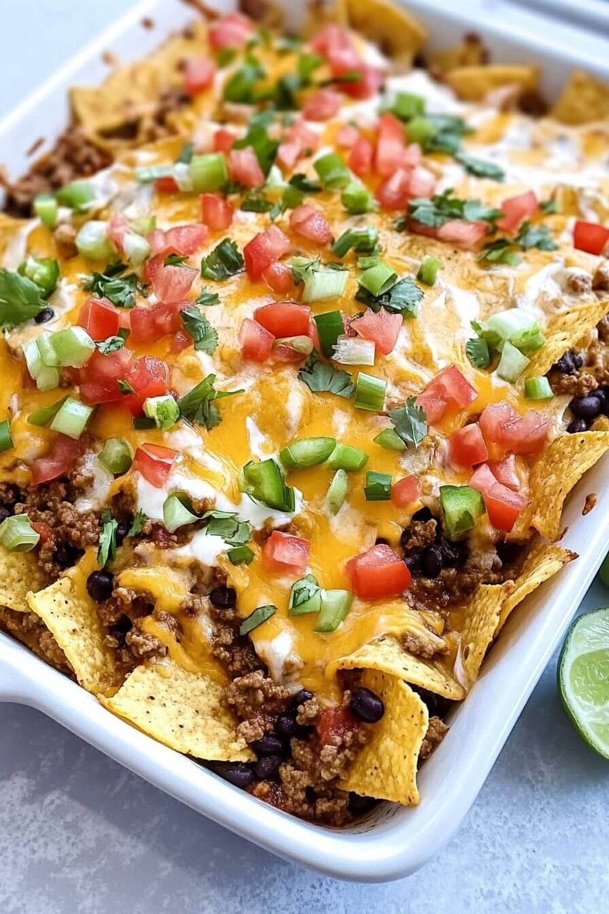Irresistible Beef Nachos Supreme Recipe