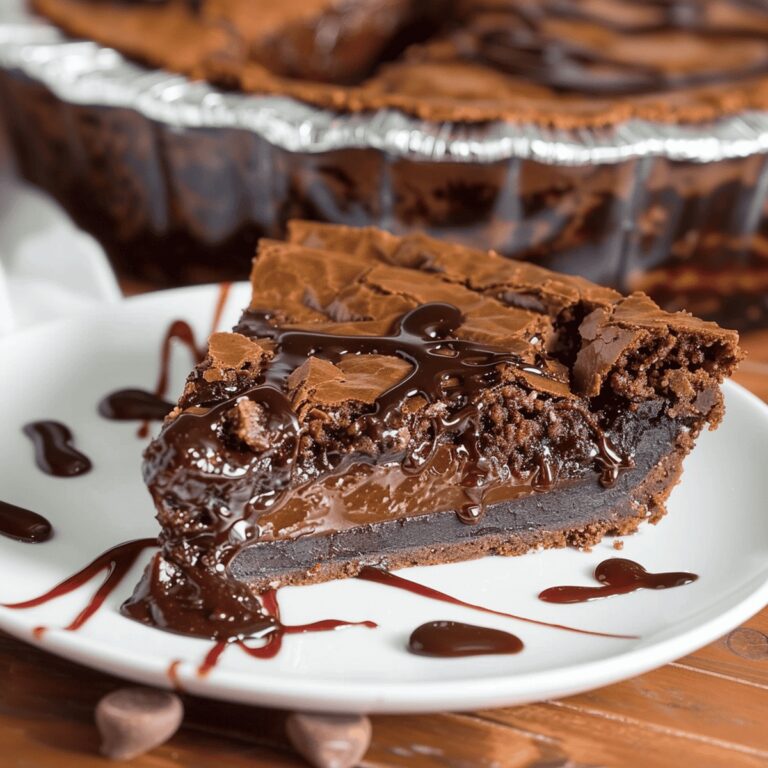 Decadent Brownie Pie Recipe