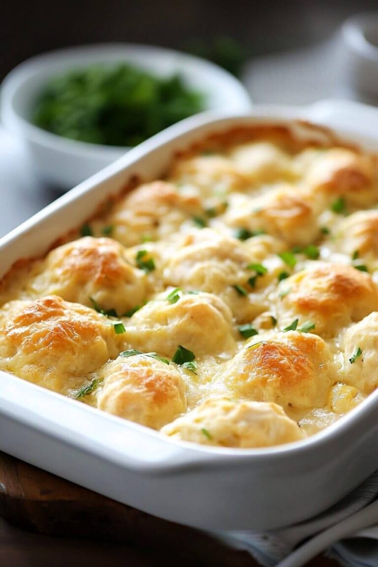 Creamy Chicken And Dumpling Casserole Recipe