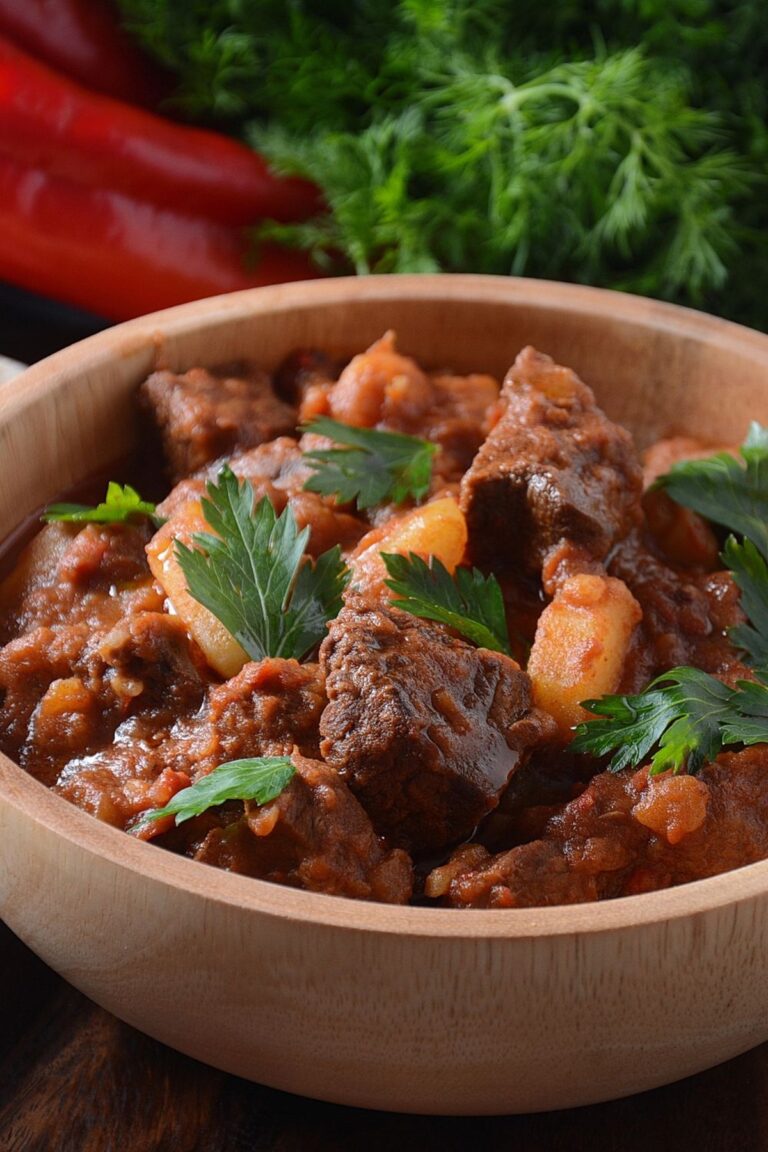Rustic Hungarian Goulash Recipe
