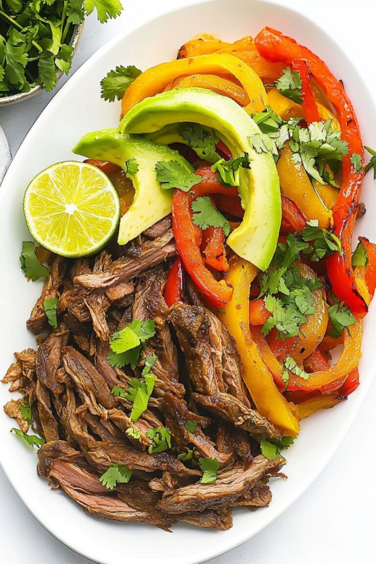 Sizzling Low Carb Keto Instant Pot Fajitas Recipe