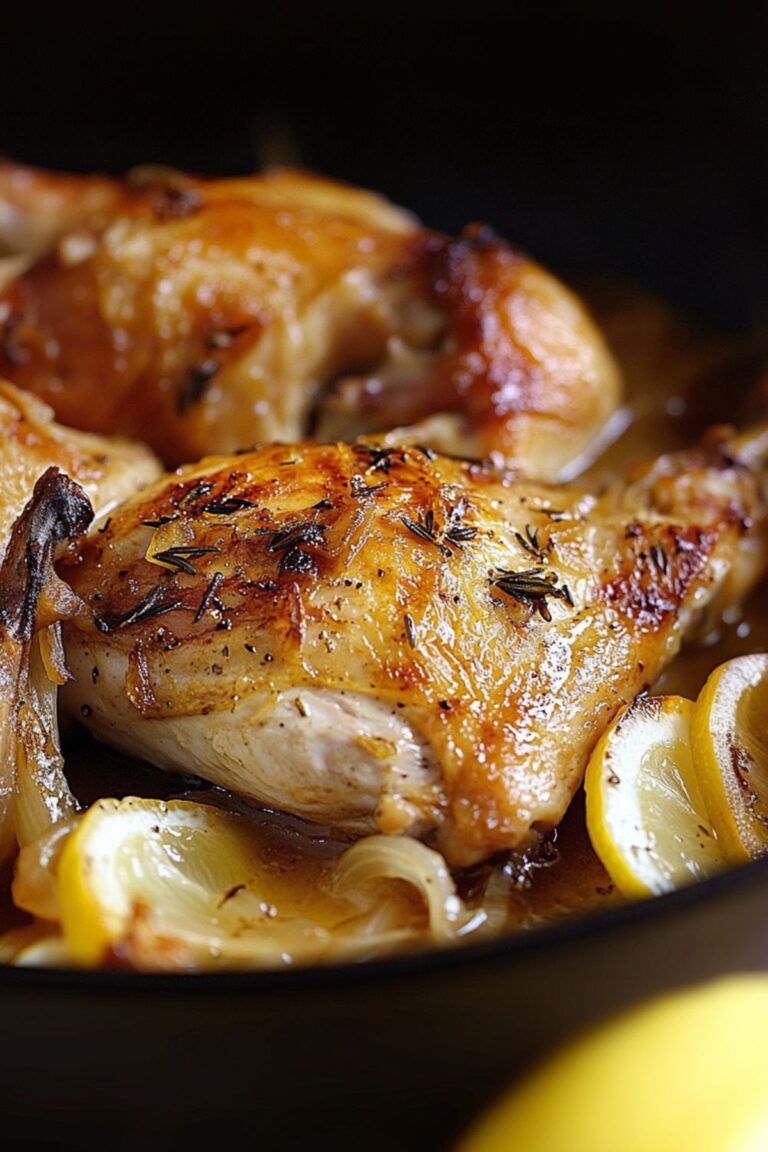 Barefoot Contessa Skillet Roasted Lemon Chicken Recipe