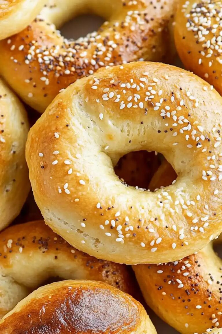 Crispy Low Carb Keto Bagels Recipe