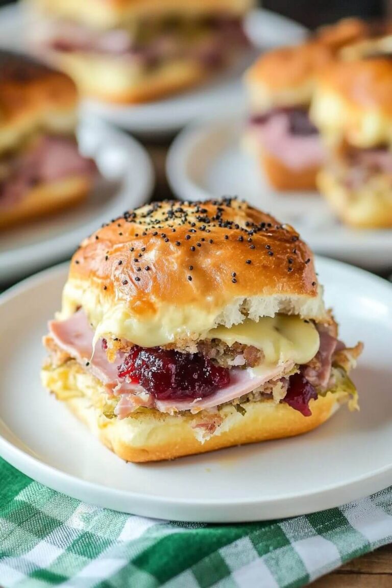 Gourmet Thanksgiving Sliders Recipe