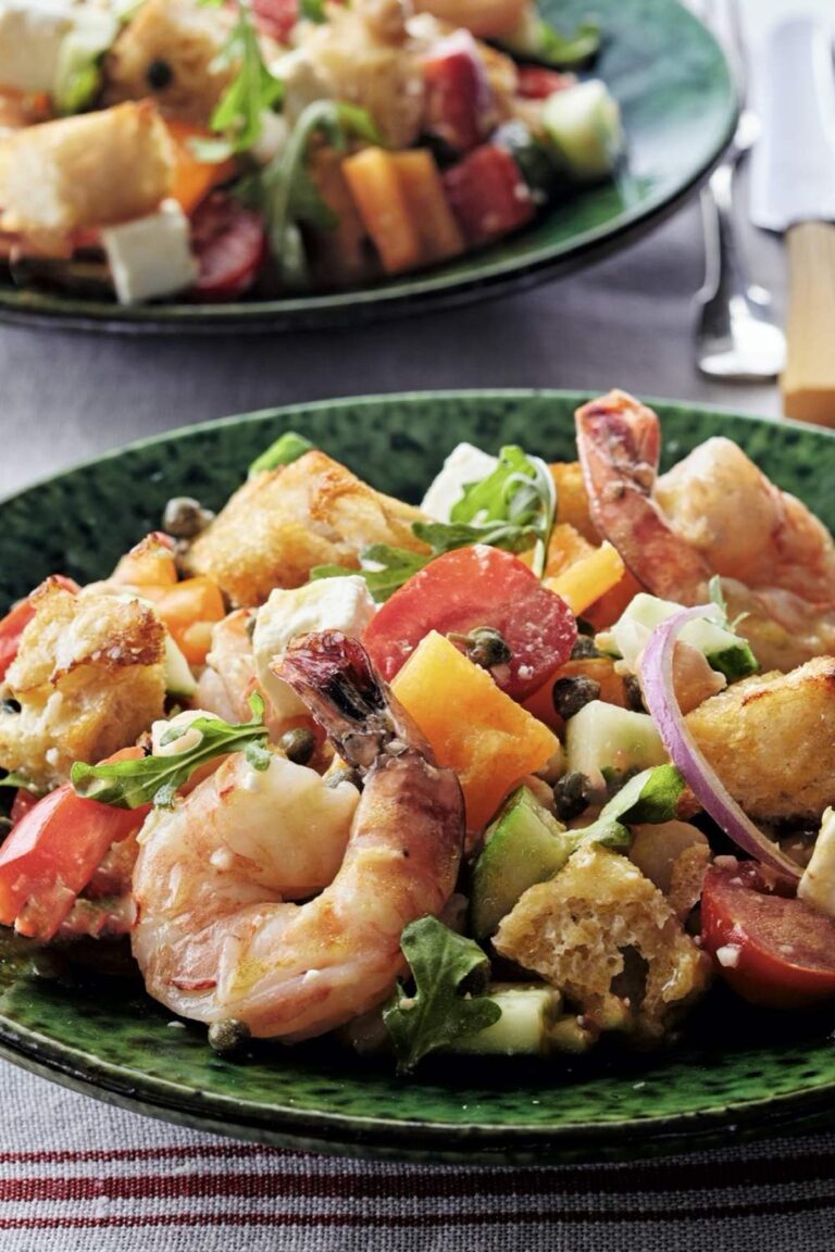 Ina Garten Roasted Shrimp Panzanella Recipe