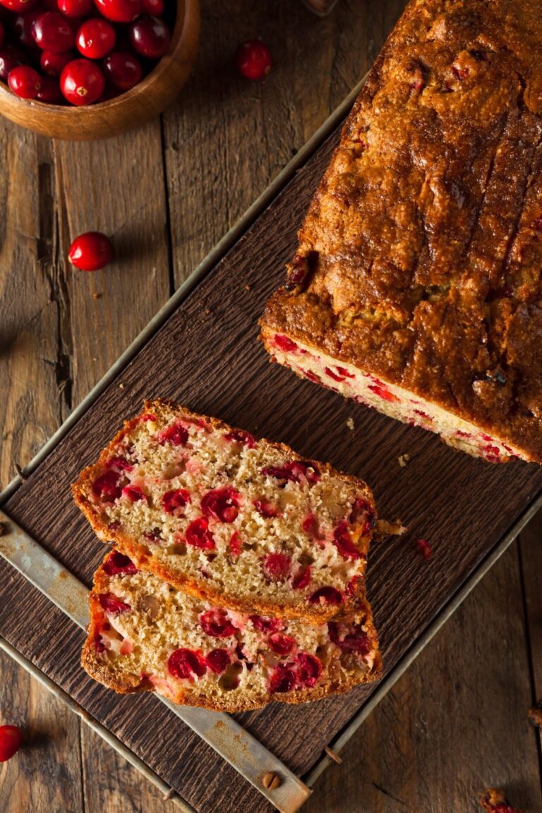 Festive Cranberry Orange Bread Recipe