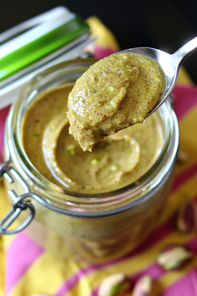 Smooth Low Carb Keto Pistachio Nut Butter Recipe
