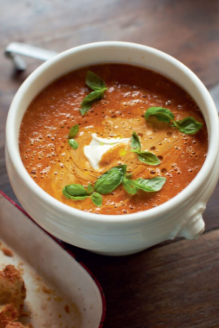 Jamie Oliver 30-Minute Tomato Soup Meal Recipe