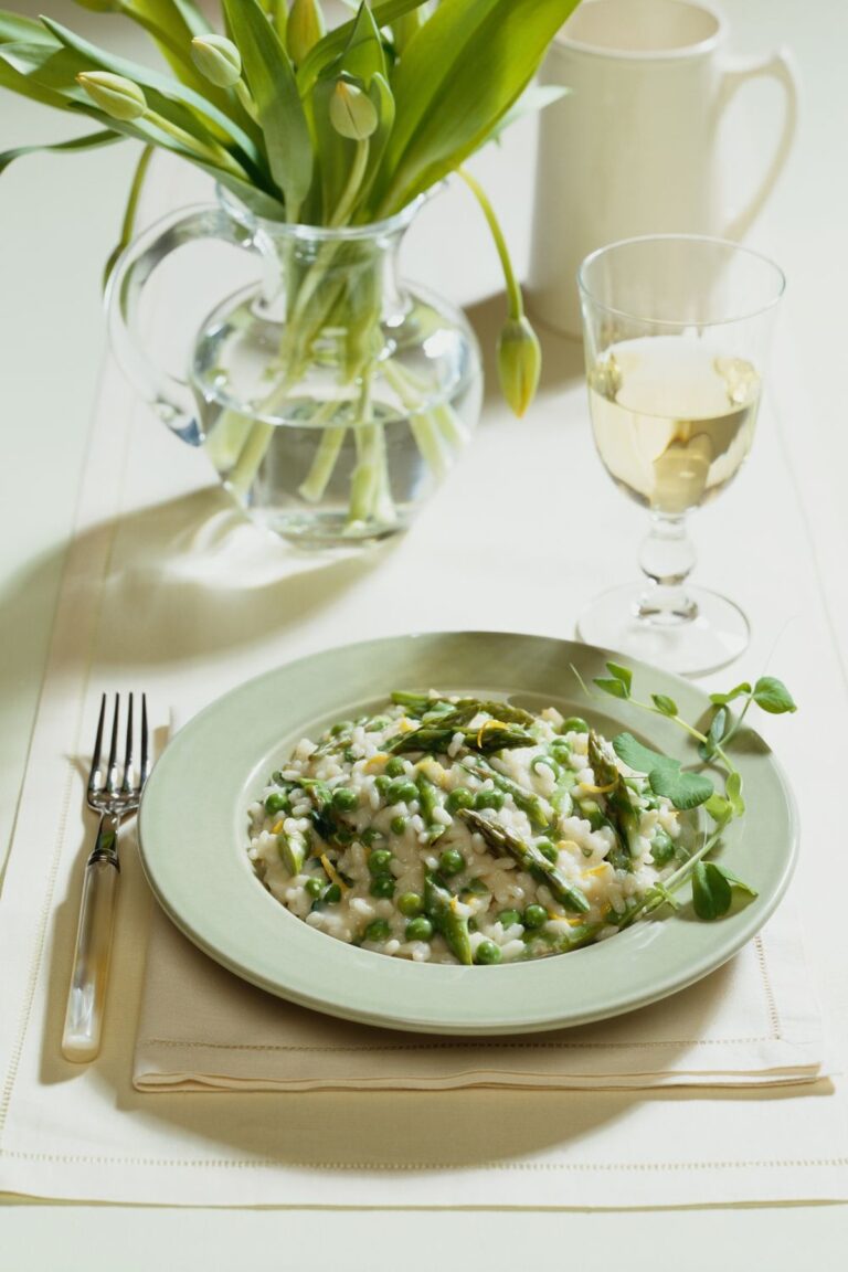 Vibrant Spring Green Risotto Recipe