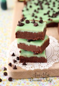 Decadent Iced Mint Chocolate Fudge Recipe