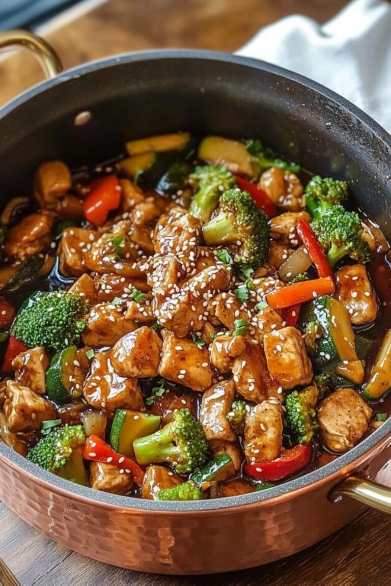 Zesty Garlic Chicken Stir Fry Recipe
