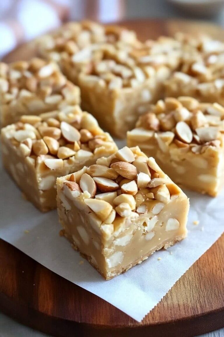 Irresistible Payday Nut Squares Recipe