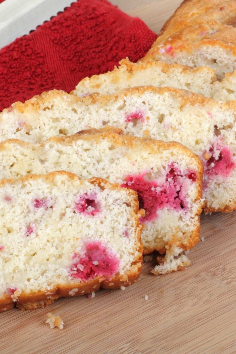 Festive Cranberry Cream Cheese Bread Recipe