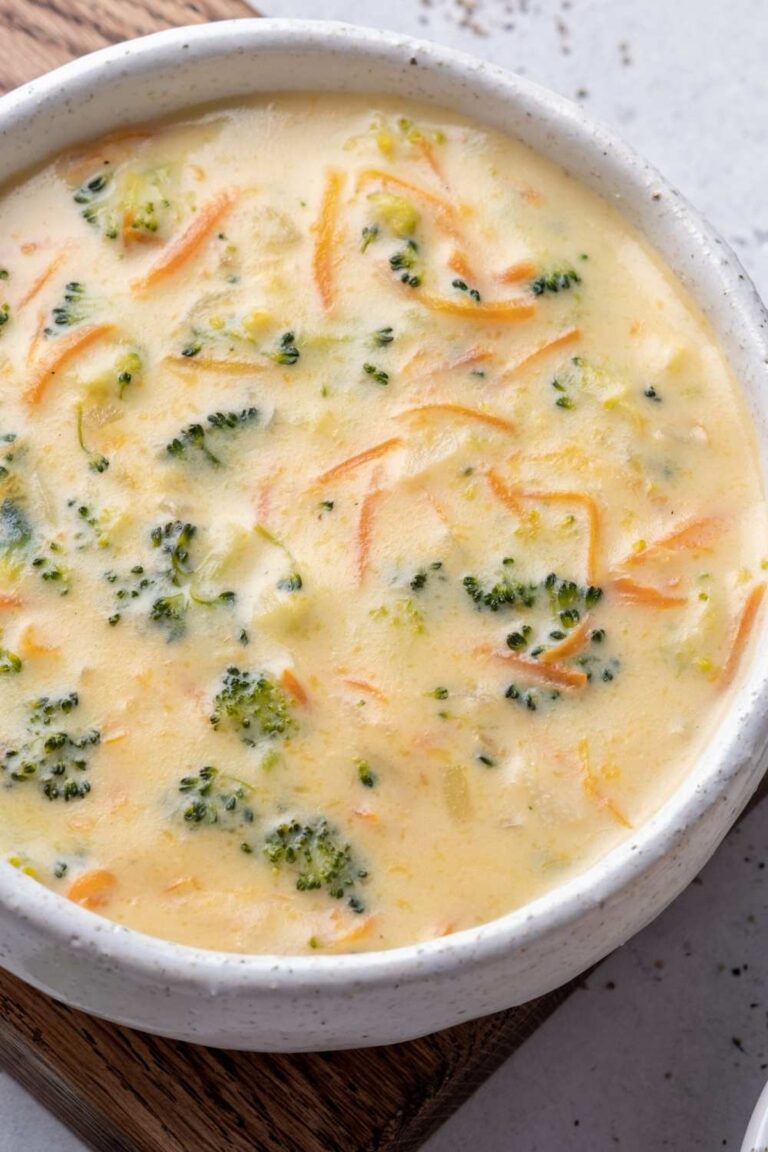 Ina Garten Broccoli Cheddar Soup Recipe