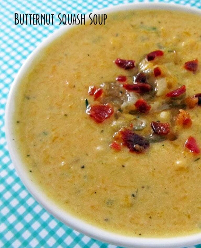 Creamy Butternut Squash Soup Recipe