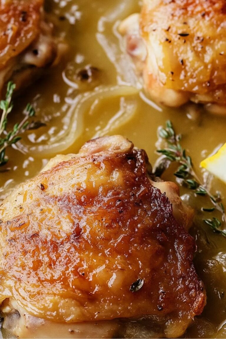 Barefoot Contessa Creamy Chicken Thighs With Lemon And Thyme Recipe