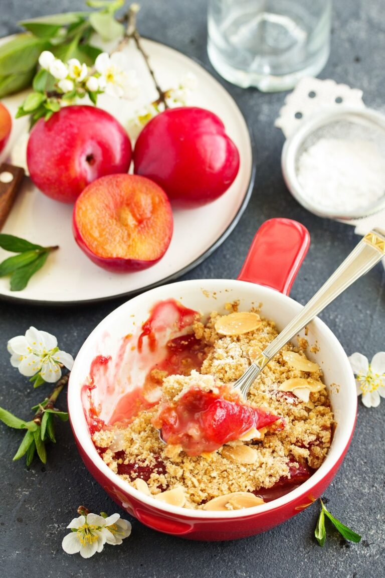 Rustic Ina Garten Plum Crumble Recipe
