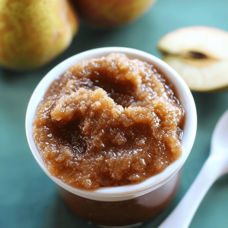Creamy Slow Cooker Pear Butter Recipe