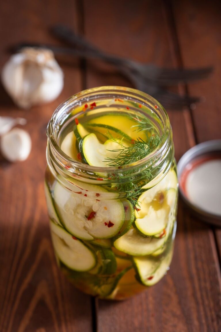Jamie Oliver Pickled Courgette Recipe