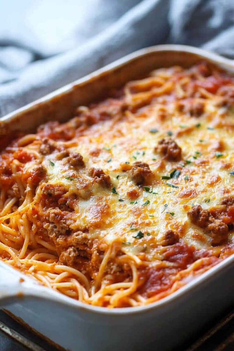 Creamy Million Dollar Spaghetti Bake Recipe