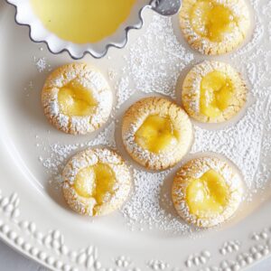Zesty Lemon Curd Cookies Recipe