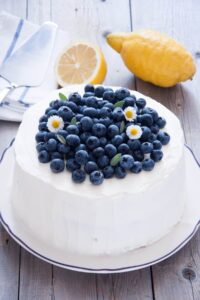 Ina Garten Blueberry Lemon Cream Cake Recipe