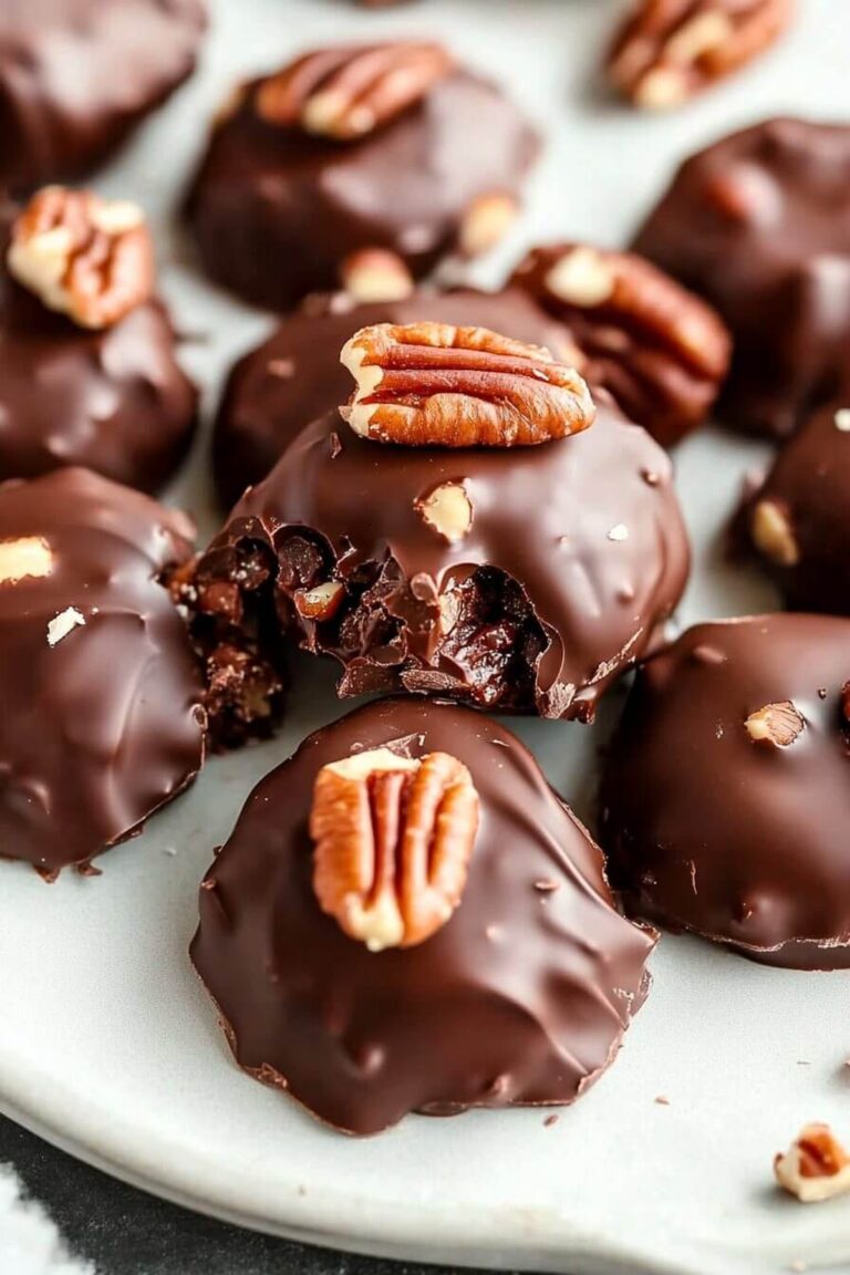 Irresistible Chocolate Pecan Turtle Clusters Recipe