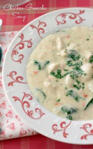 Creamy Olive Garden Chicken Gnocchi Soup Recipe