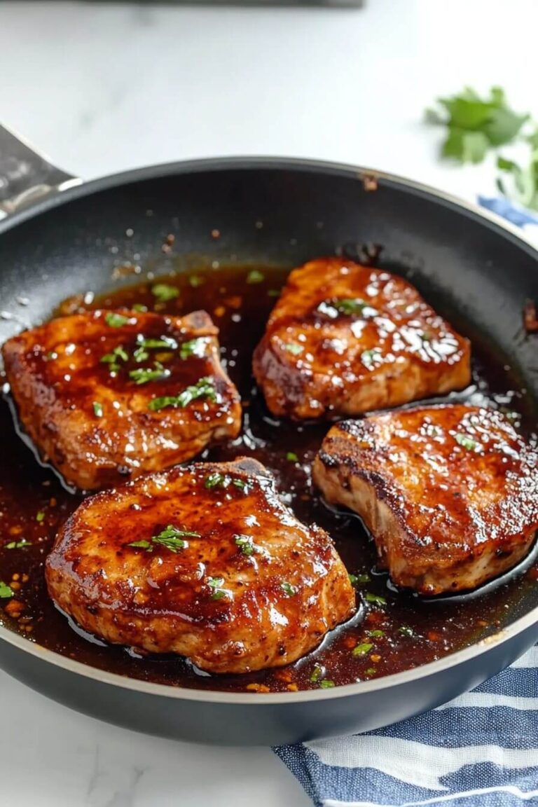 Succulent Brown Sugar Chops Recipe