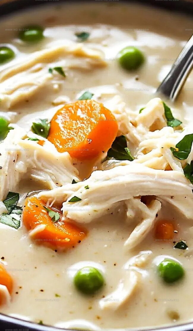 Serving Suggestions for Keto Chicken Pot Pie Soup