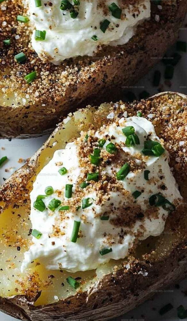 Store Crusty Baked Potatoes with Whipped Feta Smartly