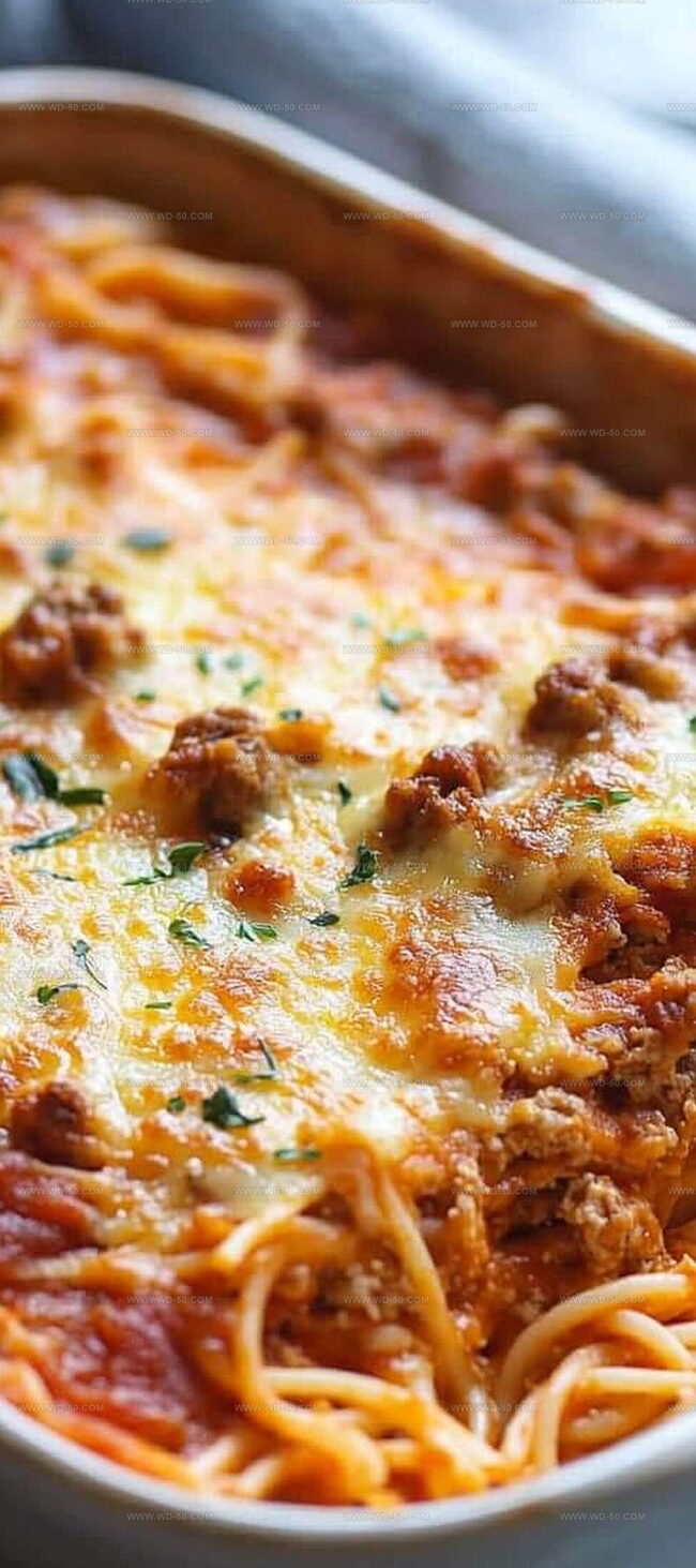 Ingredients to Create Million Dollar Spaghetti Casserole