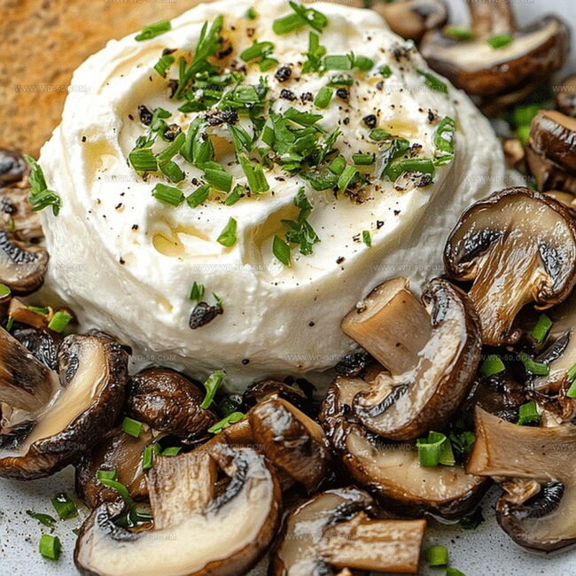Why Everyone Loves Whipped Camembert Butter With Mushrooms